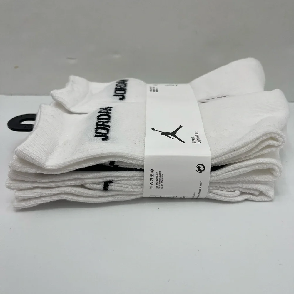 JORDAN JUMPMAN CREW Socks 
6PK

Style XJ0130-001 - Picture 15 of 16